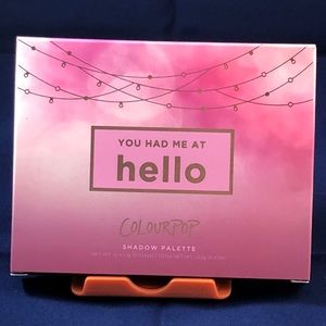 Colourpop “YOU HAD ME AT HELLO” shadow palett